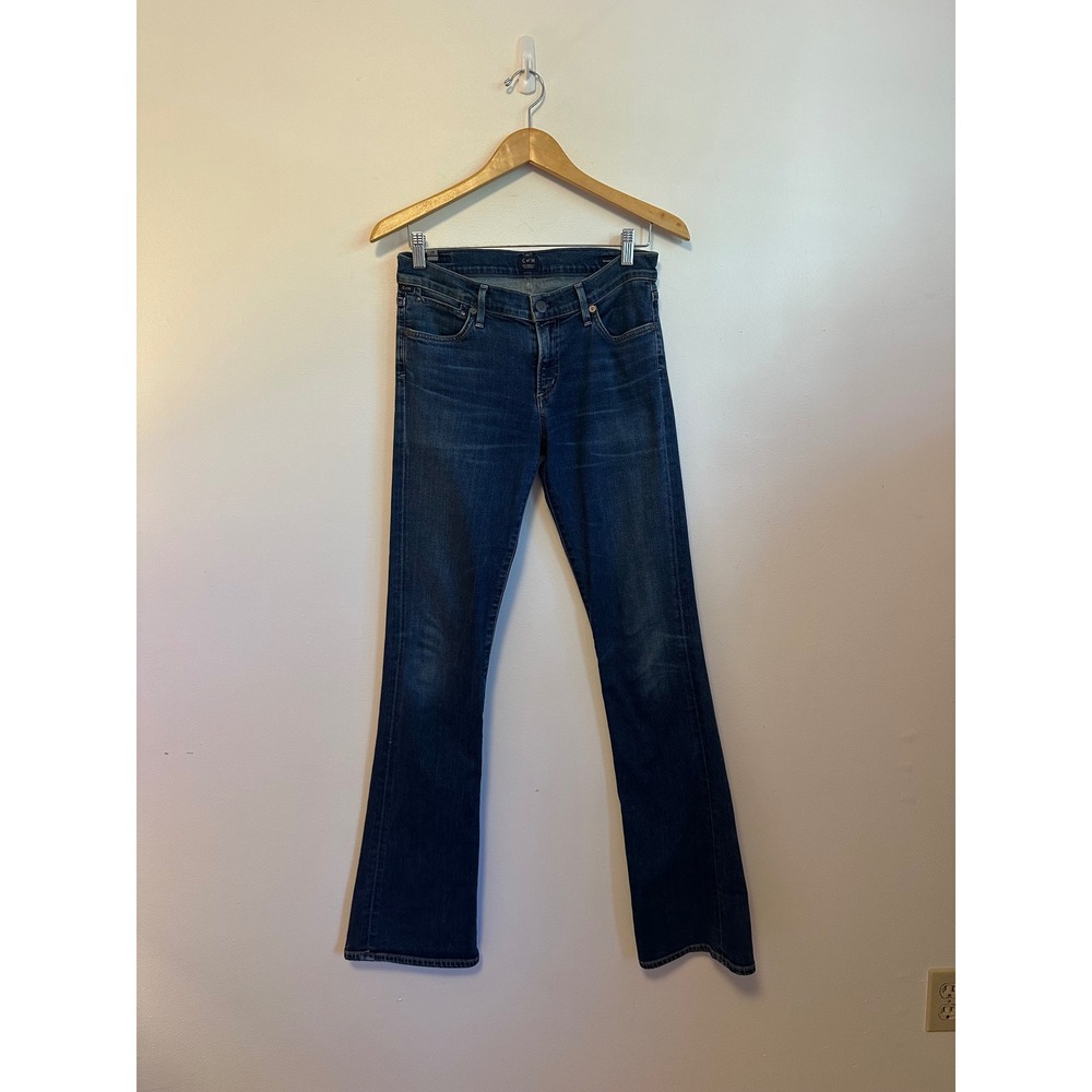 Citizens of Humanity Emannuelle Slim Bootcut Jeans in Dark Wash | Size 28
